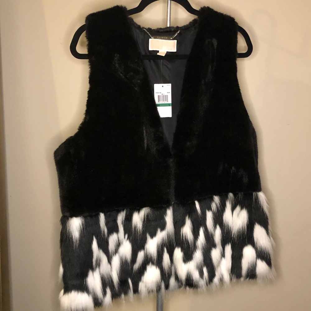 Michael Kors Faux Fur Vest
